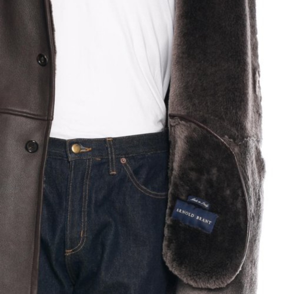 Shearling Leather Jacket - image 5